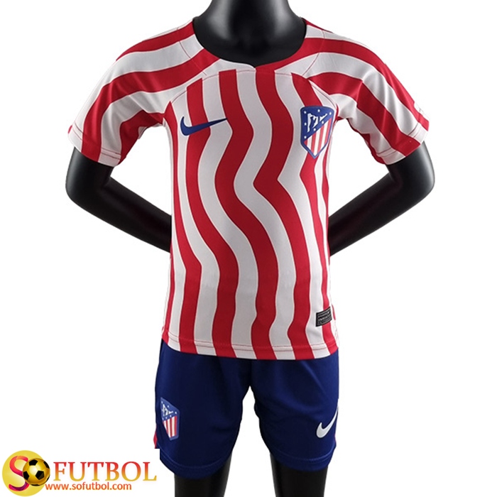 Camiseta Atletico Madrid 1ª equipación niño 21-22 - Futshop21