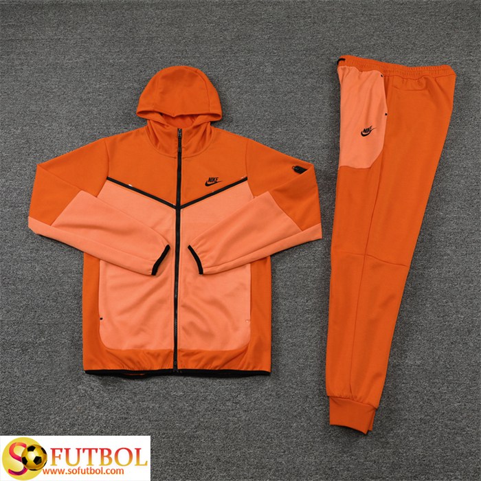 Chandal nike naranja best sale