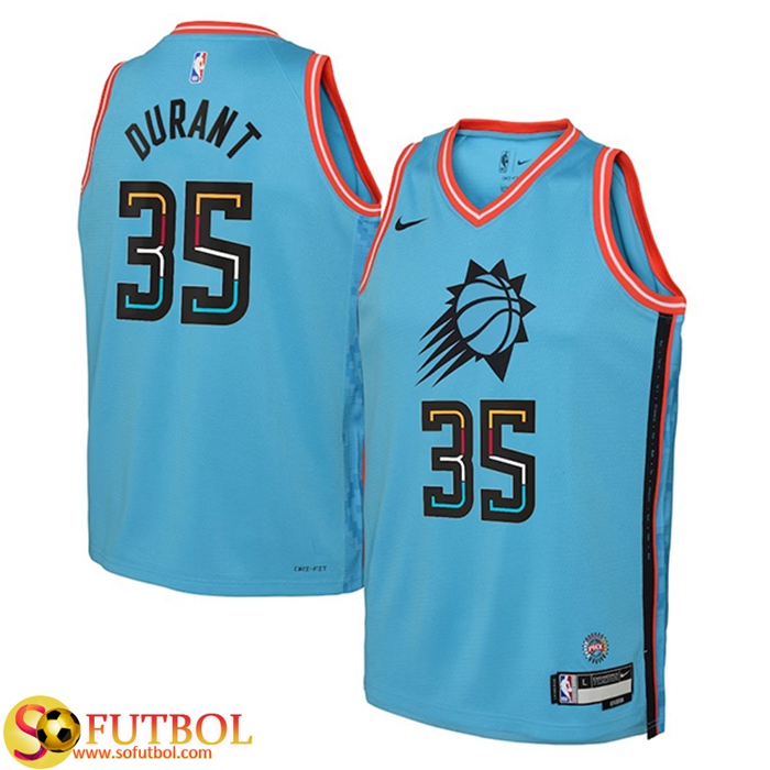 Nueva Camisetas Phoenix Suns (DURANT #35) 2023/23 Violeta Classic Edition