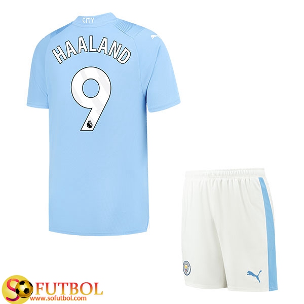 Camiseta Haaland 9 Manchester City Segunda Equipación 2023/2024